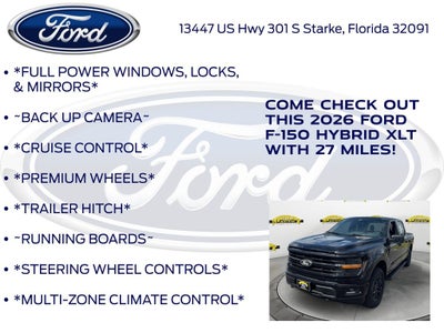 2026 Ford F-150 XLT 301A
