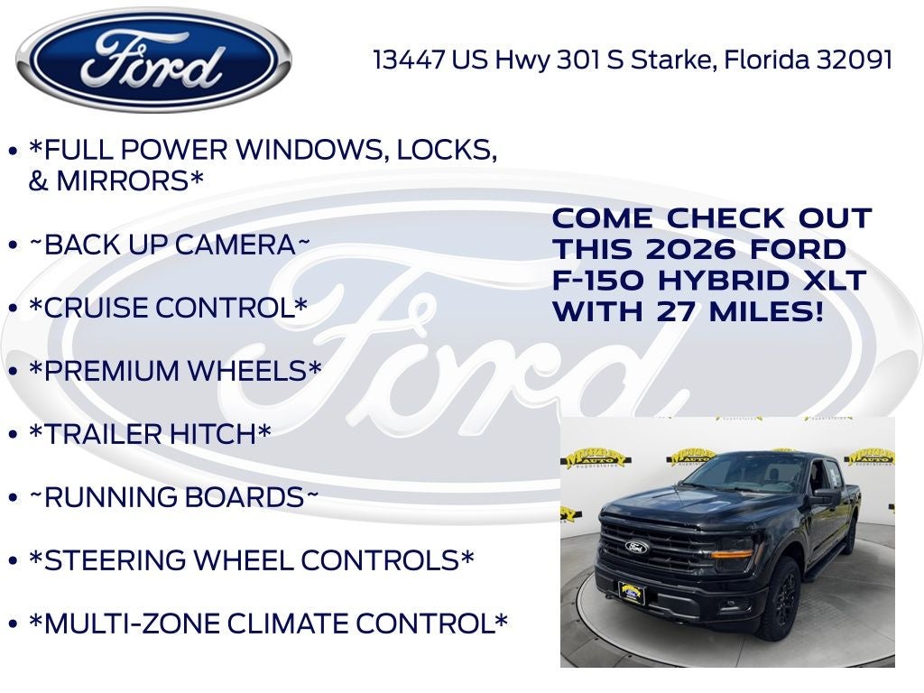2026 Ford F-150 XLT 301A