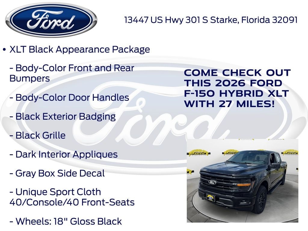 2026 Ford F-150 XLT 301A
