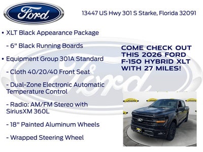 2026 Ford F-150 XLT 301A