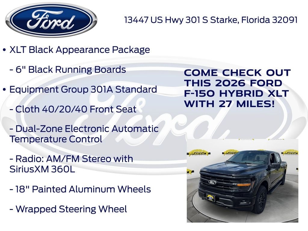2026 Ford F-150 XLT 301A