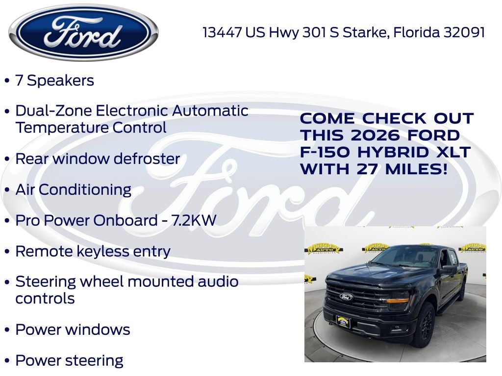 2026 Ford F-150 XLT 301A