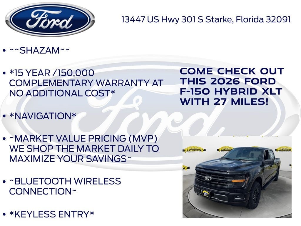 2026 Ford F-150 XLT 301A