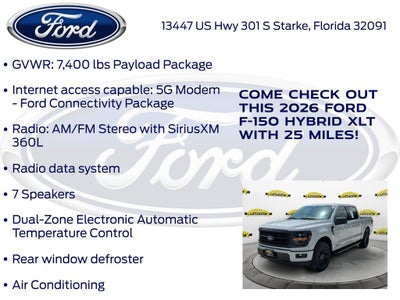 2026 Ford F-150 XLT 301A