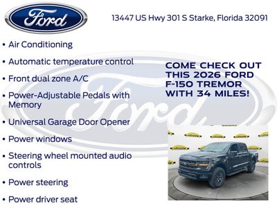 2026 Ford F-150 Tremor 402B