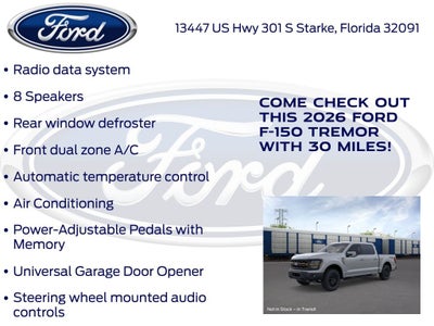 2026 Ford F-150 Tremor 402A