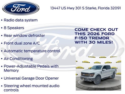 2026 Ford F-150 Tremor 402A