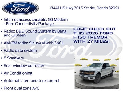2026 Ford F-150 Tremor 401A