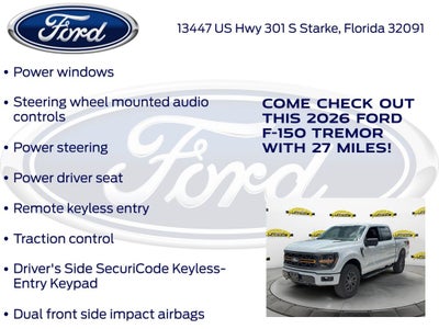 2026 Ford F-150 Tremor 401A