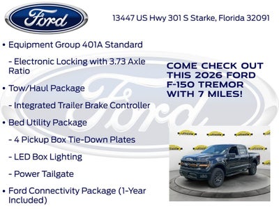 2026 Ford F-150 Tremor 401A