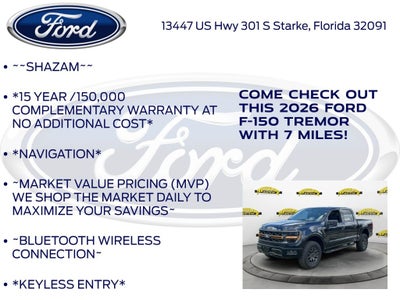 2026 Ford F-150 Tremor 401A