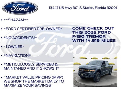 2025 Ford F-150 Tremor
