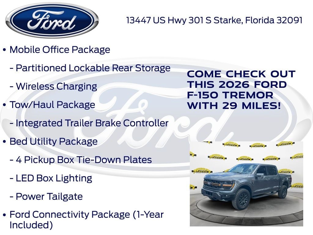 2026 Ford F-150 Tremor 402A
