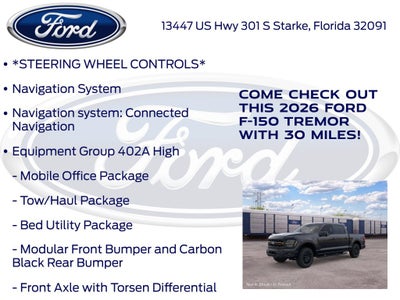 2026 Ford F-150 Tremor InTransit