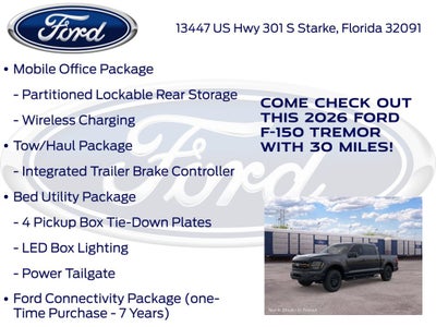 2026 Ford F-150 Tremor 402B