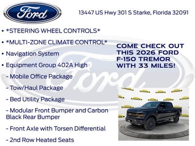 2026 Ford F-150 Tremor 402A