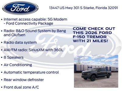 2026 Ford F-150 Tremor 402B