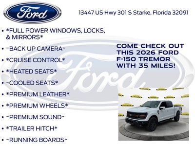 2026 Ford F-150 Tremor InTransit
