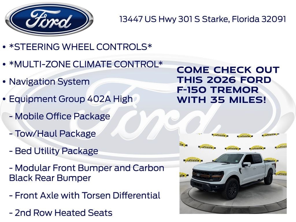 2026 Ford F-150 Tremor InTransit