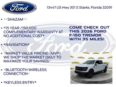 2026 Ford F-150 Tremor InTransit