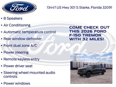 2026 Ford F-150 Tremor 401A