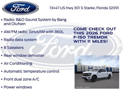 2026 Ford F-150 Tremor 401A