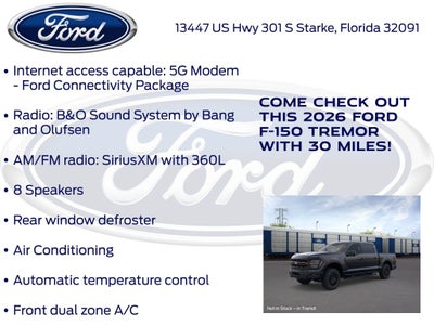 2026 Ford F-150 Tremor 402B