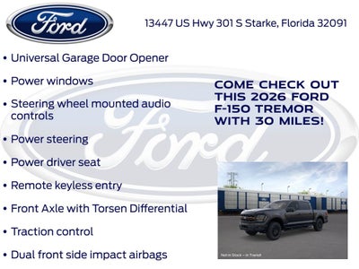 2026 Ford F-150 Tremor 402B