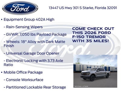 2026 Ford F-150 Tremor 402A