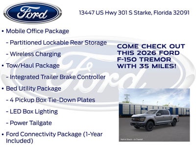 2026 Ford F-150 Tremor 402A