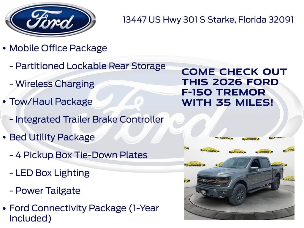 2026 Ford F-150 Tremor 402A