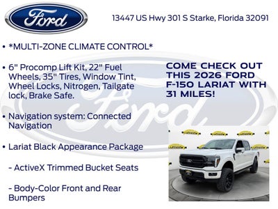 2026 Ford F-150 Lariat 501A