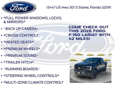 2025 Ford F-150 Lariat 501A