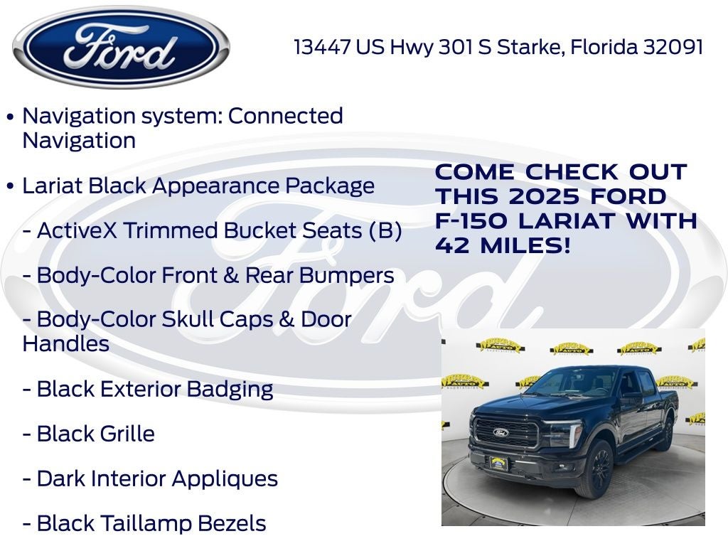 2025 Ford F-150 Lariat 501A