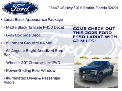 2025 Ford F-150 Lariat 501A
