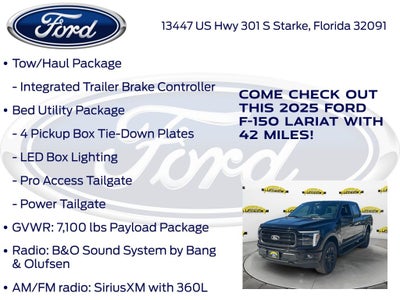2025 Ford F-150 Lariat 501A