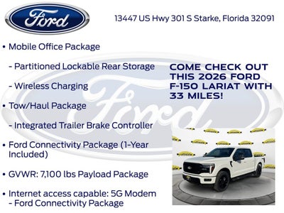 2026 Ford F-150 Lariat 502A