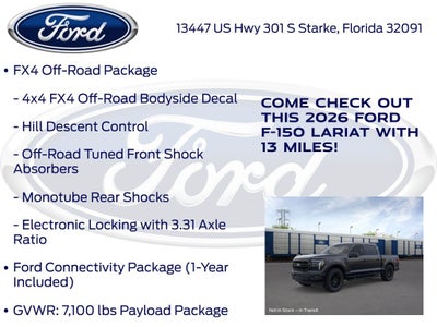 2026 Ford F-150 Lariat 501A