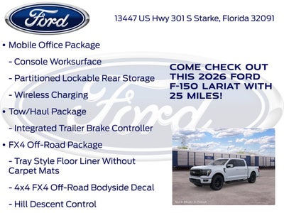 2026 Ford F-150 Lariat 502A