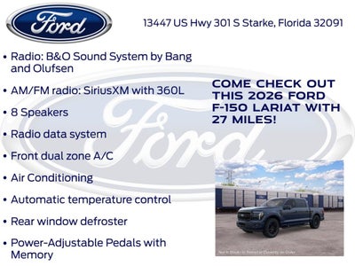 2026 Ford F-150 Lariat 501A