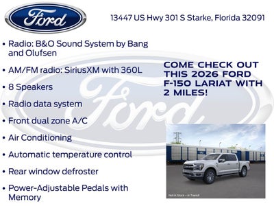 2026 Ford F-150 Lariat 501A