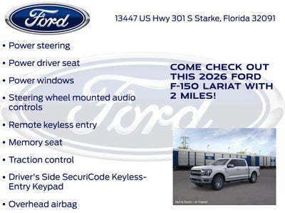 2026 Ford F-150 Lariat 501A