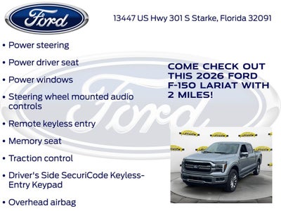 2026 Ford F-150 Lariat 501A