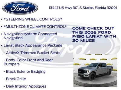 2026 Ford F-150 Lariat 502A