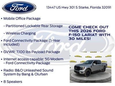 2026 Ford F-150 Lariat 502A