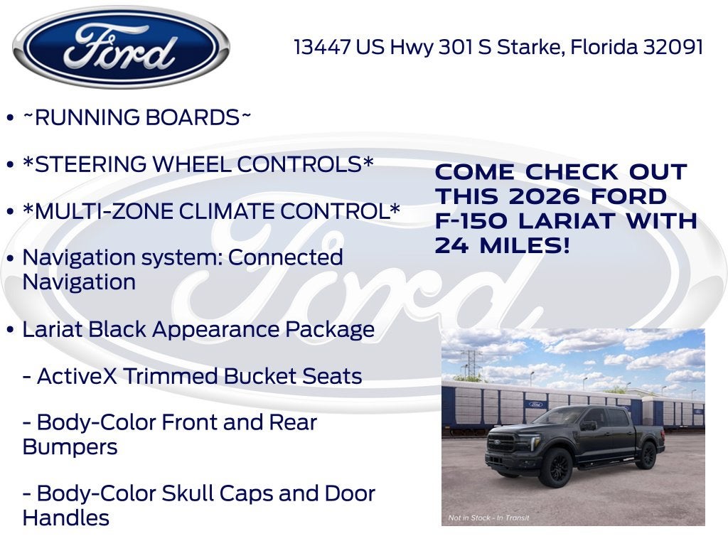 2026 Ford F-150 Lariat 502A