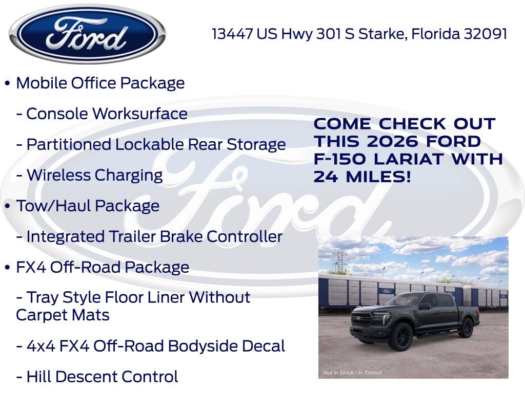 2026 Ford F-150 Lariat 502A