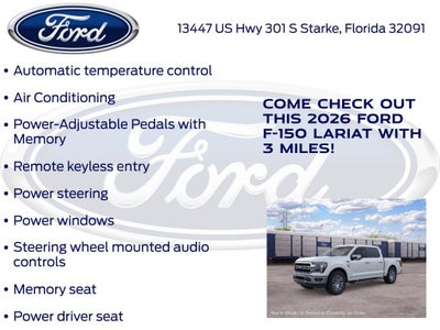 2026 Ford F-150 Lariat 501A