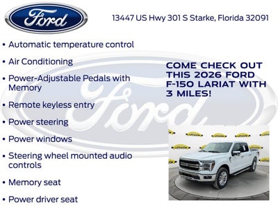 2026 Ford F-150 Lariat 501A