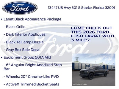 2026 Ford F-150 Lariat InTransit